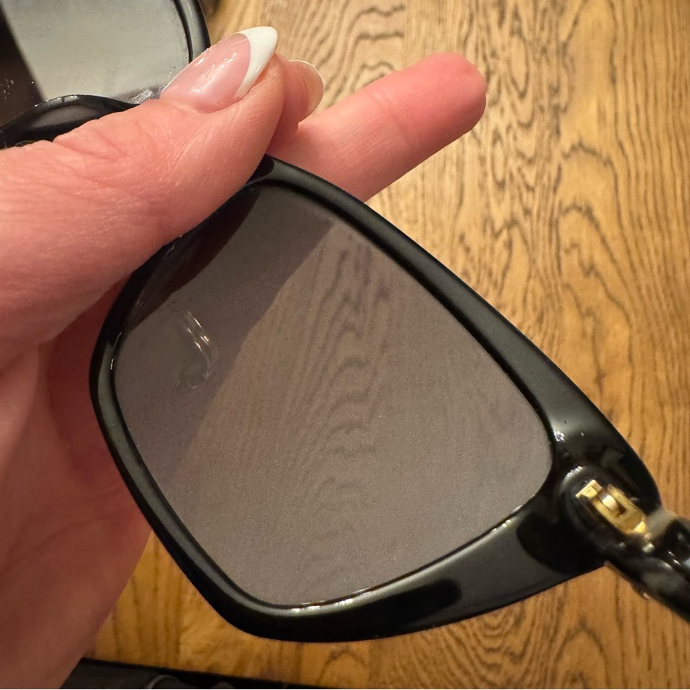 Kate Spade Black Cat-Eye Sunglasses Lucca polarized - Picture 11 of 16